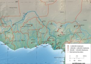 Niger River Map