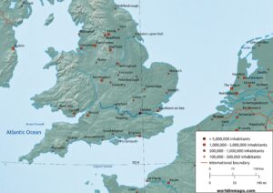 The Thames River Map