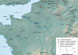 The Seine River Map